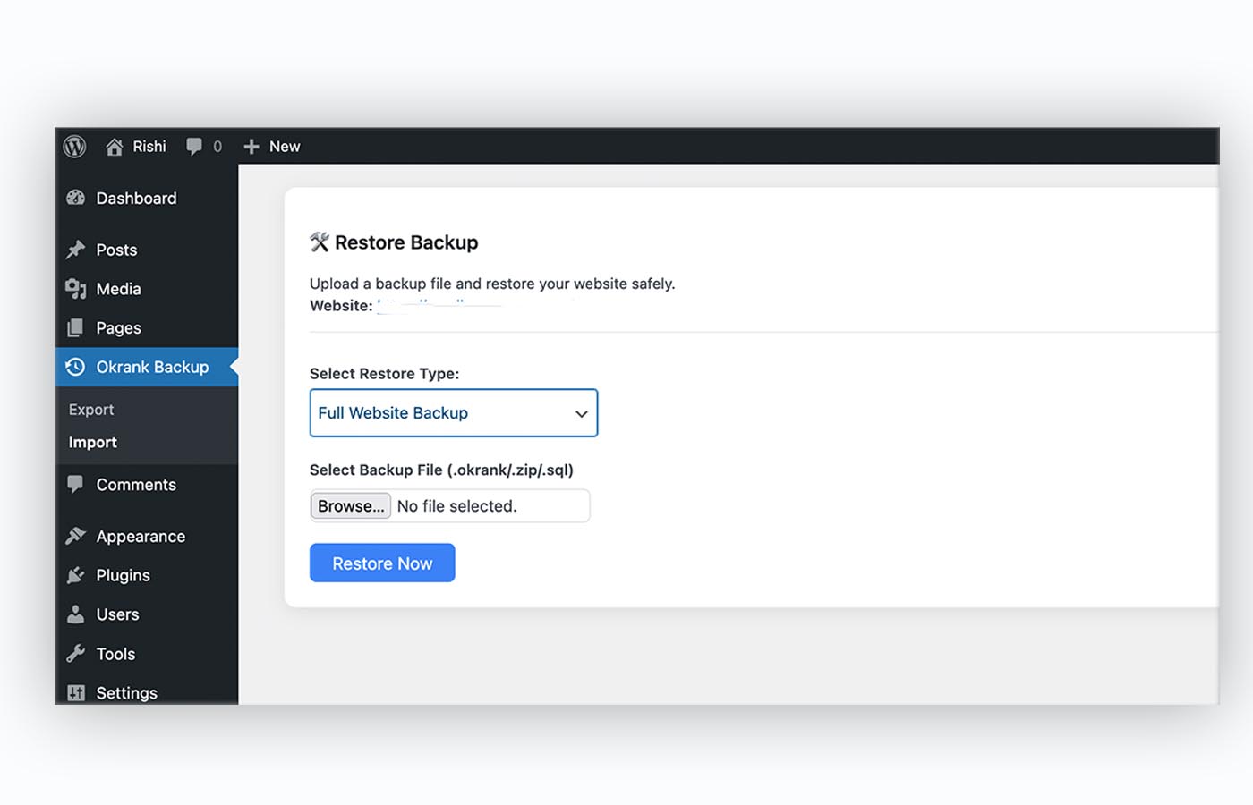 WordPress Backup Cloud Plans