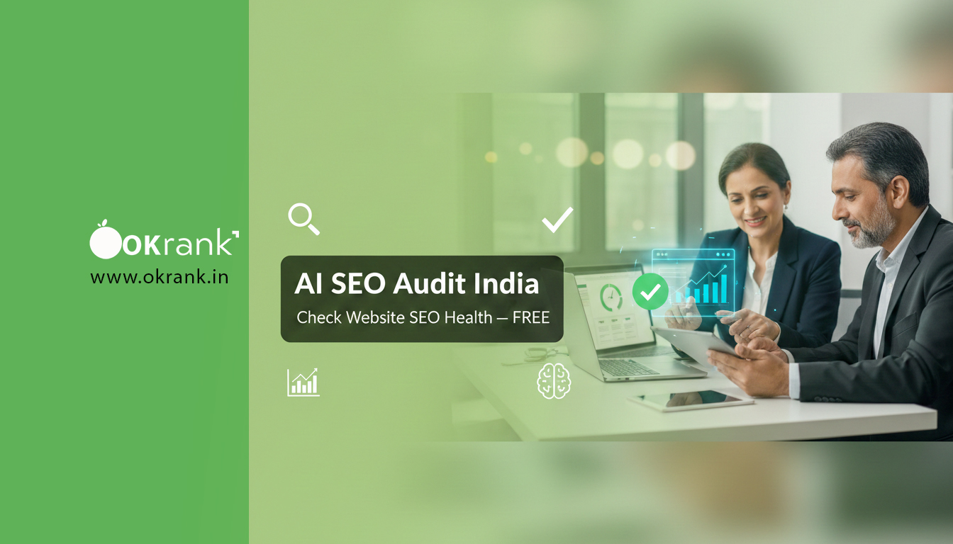 AI SEO Audit India: Check Website SEO Health FREE with Smart AI OKRank Tools